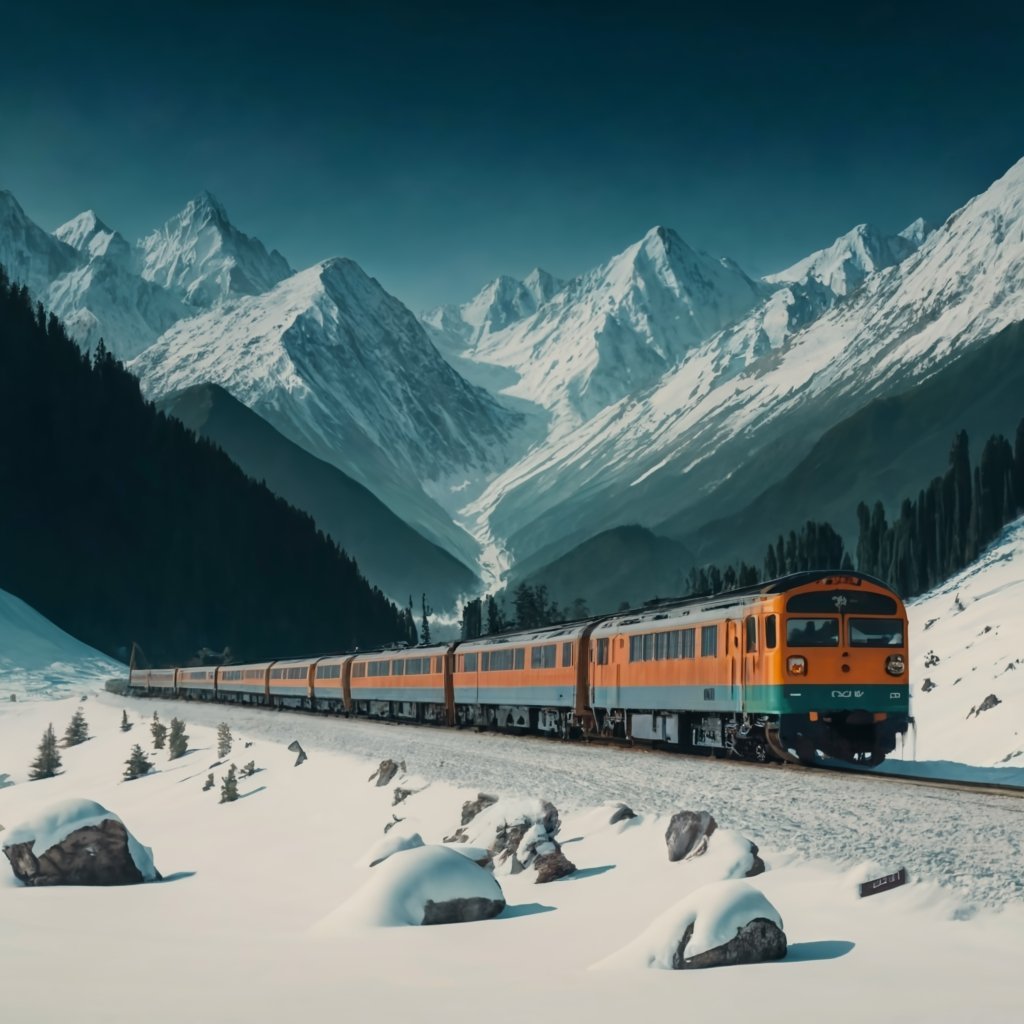 Dehli Pre book Train to Kashmir